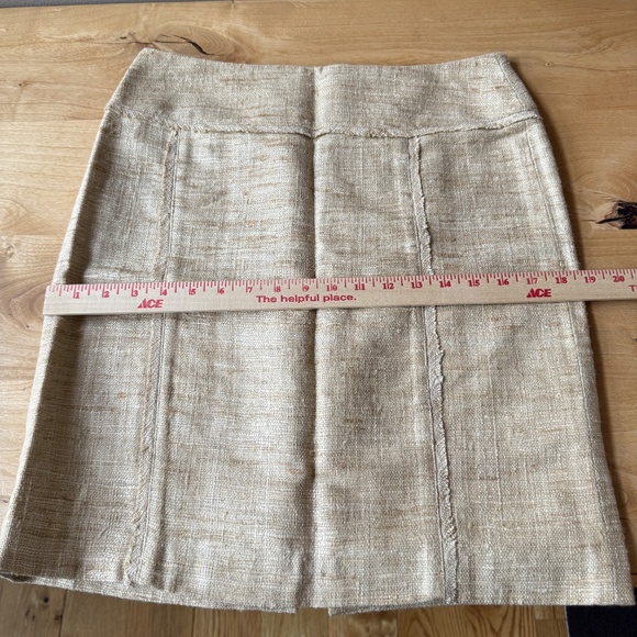 SARA CAMPBELL PENCIL SKIRT SILK CAREER ELEGANT LUXURY CLASSIC TIMELESS OFFICE 6 - Picture 8 of 11